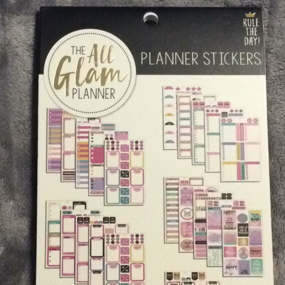 The All Glam Planner Sticker Book